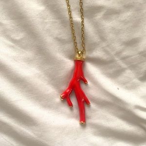 Lilly Pulitzer Coral Pendant Necklace